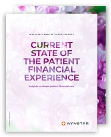 Current state of the patient financial experience