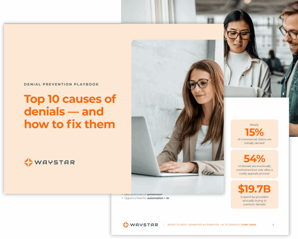 Denial prevention playbook 10 top causes of denials (and how to fix them)