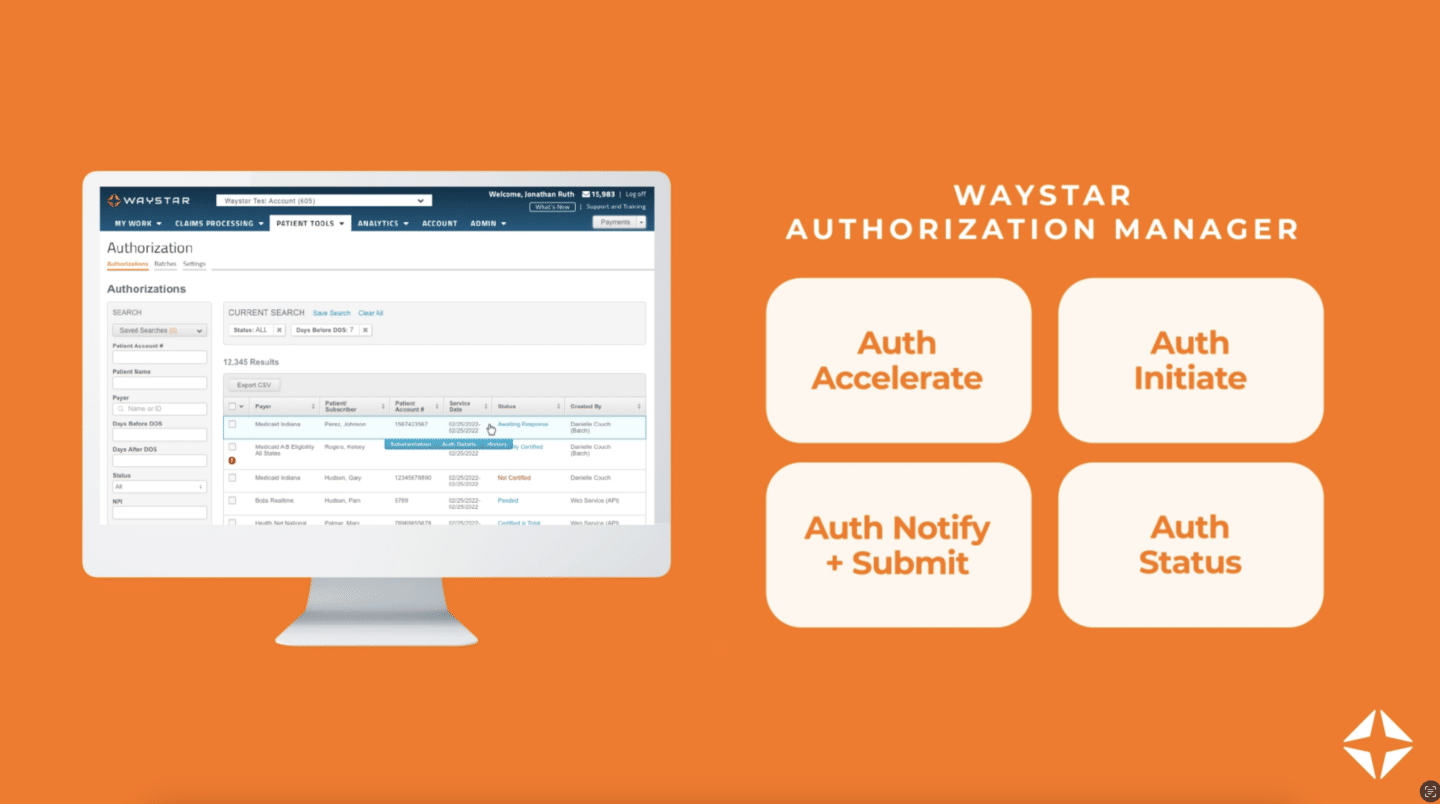 Waystar Mobile Interface Waystar Authorization Manager: Introducing Auth Accelerate | Waystar