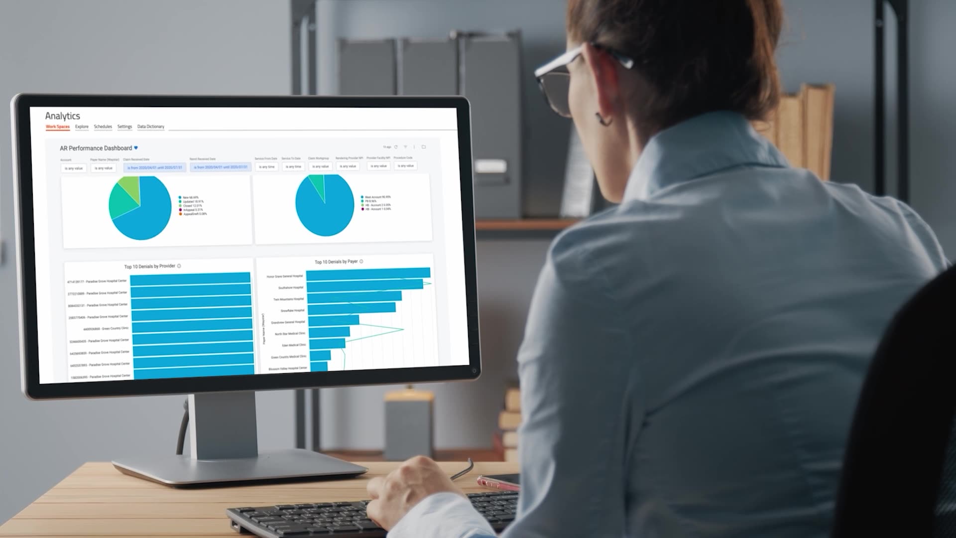 Waystar Analytics + Reporting: Provider groups yield powerful predictive results